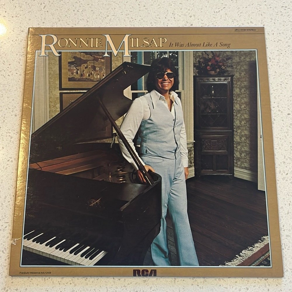 Ronnie Milsap It Was Almost Like A Song 1977 RCA Vinyl LP